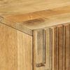 vidaXL Highboard Braun 60x33x100 cm Massivholz Mango