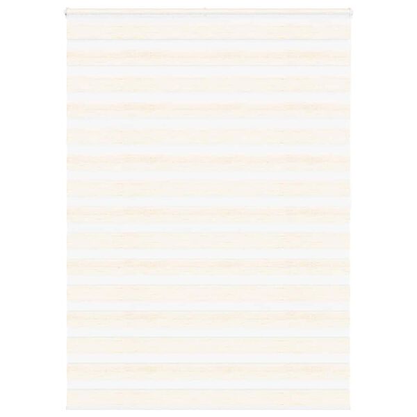 vidaXL Doppelrollo Marmorbeige 160x200cm Stoffbreite 155,9 cm Polyester
