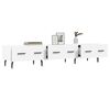 vidaXL TV-Schrank Wei&szlig; 150x36x30 cm Holzwerkstoff