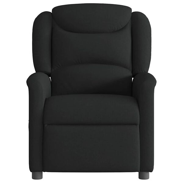 vidaXL Massagesessel Schwarz Stoff