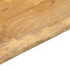 vidaXL Tischplatte 60x50x2,5 cm Rechteckig Massivholz Mango