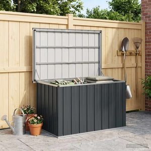 vidaXL Gartenbox Anthrazit 109x67x65 cm