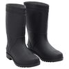 vidaXL Gummistiefel Schwarz Gr&ouml;&szlig;e 41 PVC