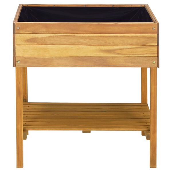 vidaXL Hochkübel 78,5 x 58,5 x 78,5 cm Massivholz Akazie