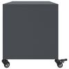 vidaXL TV-Schrank Anthrazit 68x39x43,5 cm Kaltgewalzter Stahl