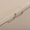 vidaXL Aufbewahrungsbox Beige und Braun 122x56x63 cm