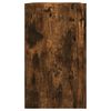 vidaXL Wandregal R&auml;uchereiche 75x35x60 cm Holzwerkstoff