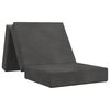 vidaXL Klappsofa Bett 75 x 63 x 45 cm Dunkelgrau