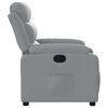 vidaXL Relaxsessel Hellgrau Stoff