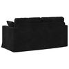 vidaXL Sofa Schwarz Gesamtabmessungen: 158 x 78 x 80 cm (B x T x H)