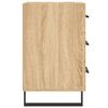 vidaXL Nachttisch Sonoma-Eiche 40x40x66 cm Holzwerkstoff