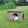 TRIXIE Outdoor-Kleintierhaus 50x30x37 cm Graugr&uuml;n