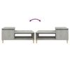 vidaXL Couchtisch Betongrau 100x50x45 cm Holzwerkstoff