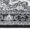 vidaXL Teppichl&auml;ufer BCF Schwarz 60x500 cm