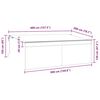 vidaXL Einziehbare Markise Anthrazit 400 x 200 cm Stoff