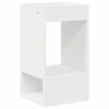 vidaXL Beistelltisch 2 pcs Wei&szlig; 30 x 30 x 56 cm Holzwerkstoff