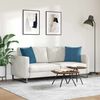 vidaXL Sofakissen 2 St&uuml;ck Blau 45 x 45 cm Cordstoff