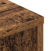 vidaXL Kopfteil-Schrank mit LED Altholz 180 x 16,5 x 103,5 cm