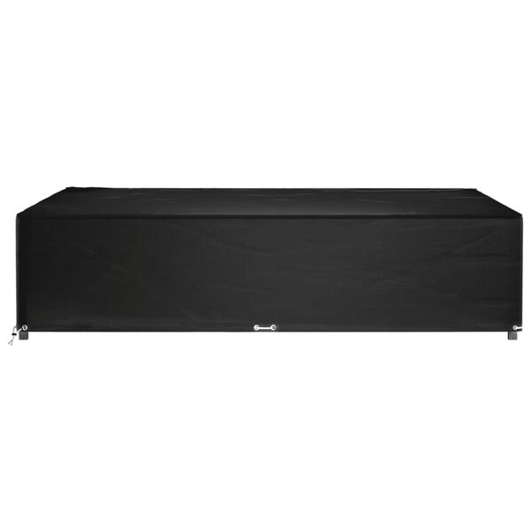 vidaXL Gartenm&ouml;bel-Abdeckung 16 &Ouml;sen 240x240x55 cm Quadratisch