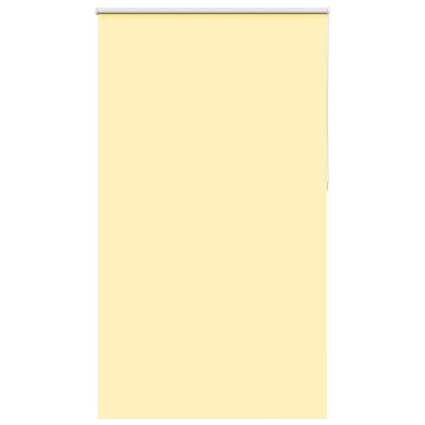 vidaXL Verdunkelungsrollo Gelb 125x230cm Stoffbreite 121,6cm Polyester