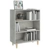 vidaXL Sideboard Betongrau 69,5x32,5x90 cm Holzwerkstoff