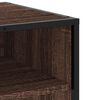 vidaXL TV-Schrank Braun Eichen-Optik 61x40x46 cm Holzwerkstoff Metall