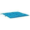 vidaXL Gartenbank-Auflage Hellblau 100x(50+50)x7 cm Oxford-Gewebe