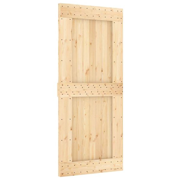 vidaXL T&uuml;r NARVIK 90x210 cm Massivholz Kiefer