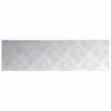 vidaXL Treppe Tritt Rechtwinklig 2 pcs Silber 70 x 20 cm Aluminium