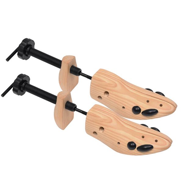 vidaXL Schuhspanner Gr&ouml;&szlig;e 36-40 Massivholz Kiefer