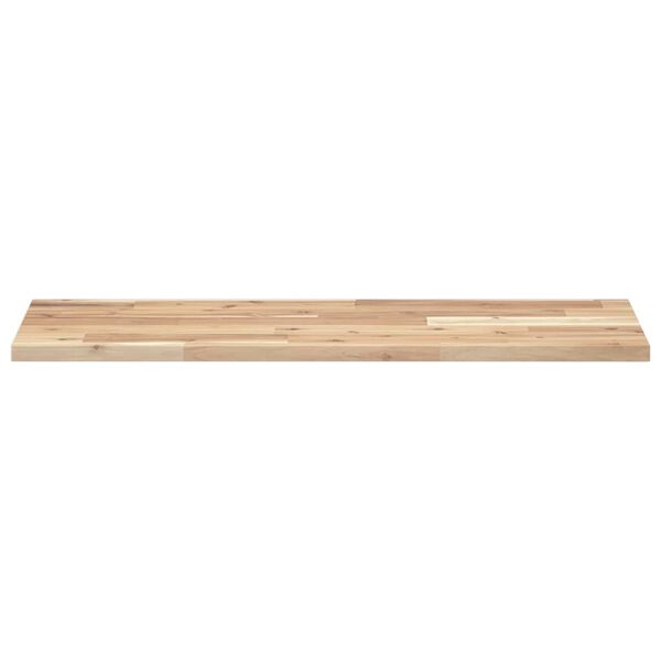 vidaXL Schweberegale 3 Stk. 80x30x2 cm Massivholz Akazie Unbehandelt