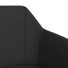 vidaXL Esszimmerst&uuml;hle 2 Stk. Schwarz Kunstleder