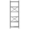 vidaXL B&uuml;cherregal Grau Sonoma 40 x 30 x 85 cm Holzwerkstoff