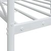 vidaXL Tagesbett ohne Matratze Wei&szlig; 90x190 cm Stahl