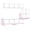 vidaXL 6-tlg. TV-Schrank-Set R&auml;uchereiche Holzwerkstoff