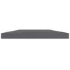 vidaXL B&uuml;cherregal-Bretter 8 Stk. Hochglanz-Grau 40x20x1,5 cm