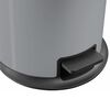 Hailo Tretm&uuml;lleimer Pure Gr&ouml;&szlig;e XL 44 L Silber 0545-020