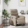 vidaXL Relaxsessel Elektrisch Cappuccino-Braun Kunstleder