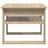 vidaXL Couchtisch Sonoma-Eiche 64 x 54 x 44 cm Holzwerkstoff