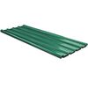 vidaXL Dachpaneele Gr&uuml;n 129 x 45 cm Metall