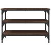 vidaXL Schuhbank Braun Eichen-Optik 70x38,5x49 cm Holzwerkstoff