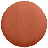 vidaXL Sitzkissen 2 pcs Rot-Orange &Oslash; 80 cm Cordstoff