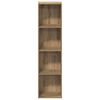 vidaXL B&uuml;cherregal Artisan-Eiche 36x30x143 cm Holzwerkstoff