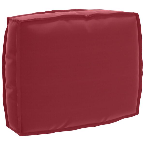 vidaXL Kissen Weinrot 50 x 40 x 12 cm Oxford-Stoff