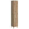 vidaXL Schrankset 2 pcs 33 x 34,5 x 90 cm Holzwerkstoff