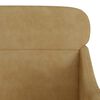 vidaXL Sessel Braun 63x76x80 cm Samt