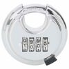vidaXL Diskusschl&ouml;sser mit Schl&uuml;sseln 2 pcs Silber 7 x 2,3 x 7 cm