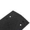 vidaXL Bodenschwelle Gelb & Schwarz 97x32,5x4 cm Gummi