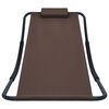 vidaXL Gartenbett Braun 200 x 90 cm Stahl