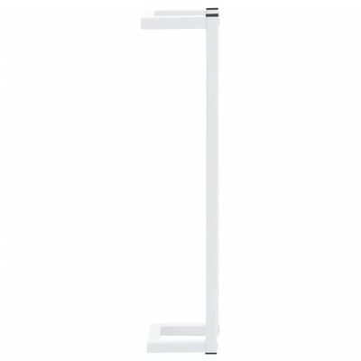 vidaXL Handtuchständer Weiß 12,5x12,5x60 cm Stahl